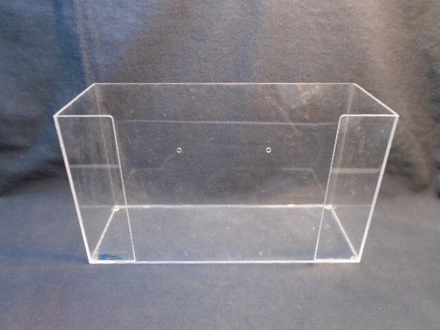 MITCHELL PLASTICS Casegoods Clear Top Load Glove Box Holder 10-3/4” W