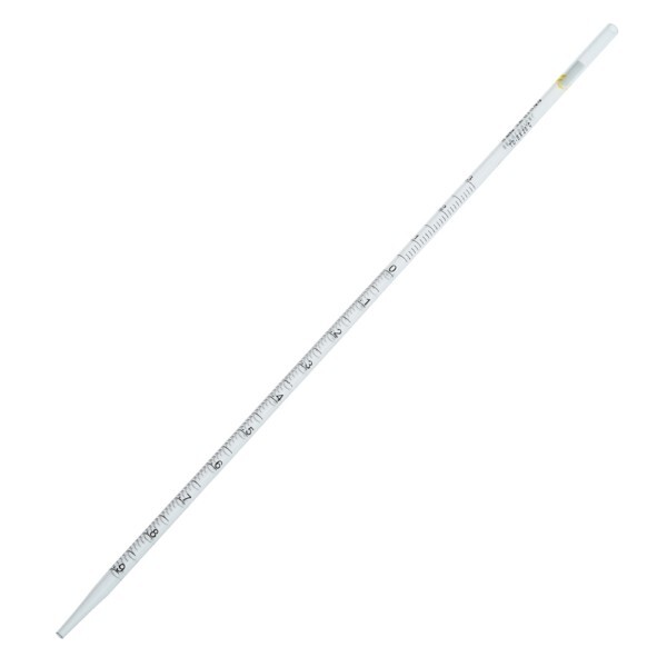 CELLTREAT 1mL Pipet, Individually Wrapped, Plastic/Plastic, Bag, Sterile 229201A