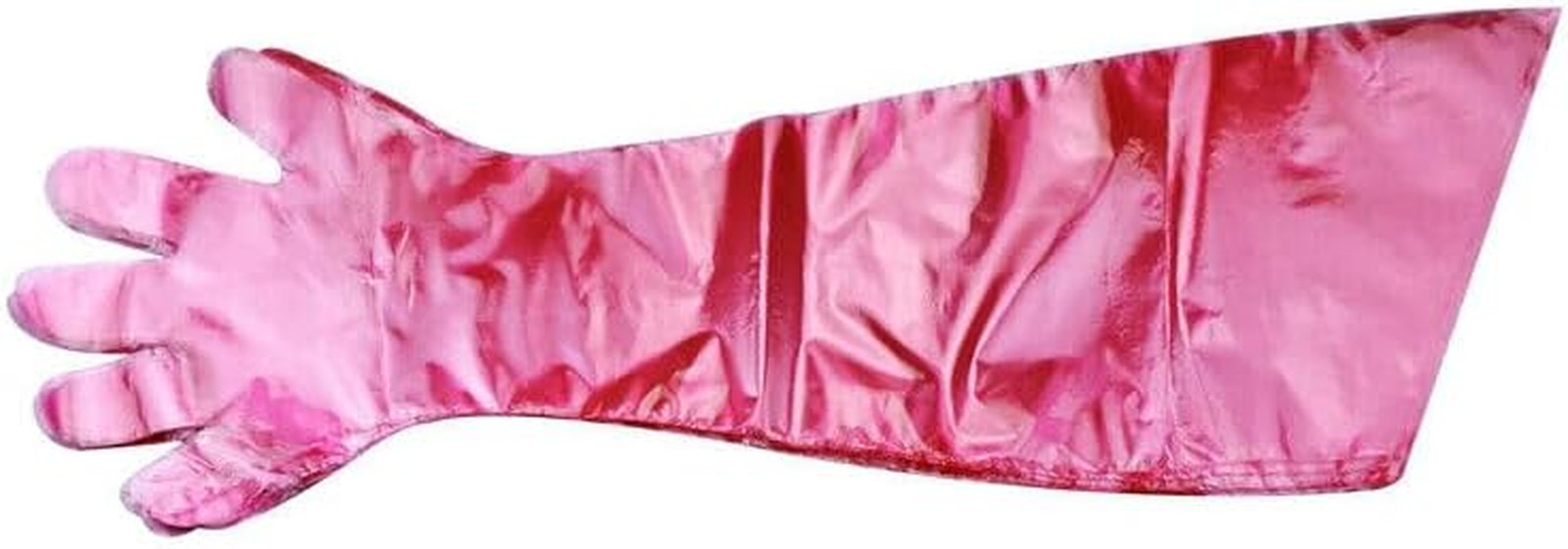 Disposable Long Plastic Gloves Veterinary Insemination Full Arm Sleeve 50pcs