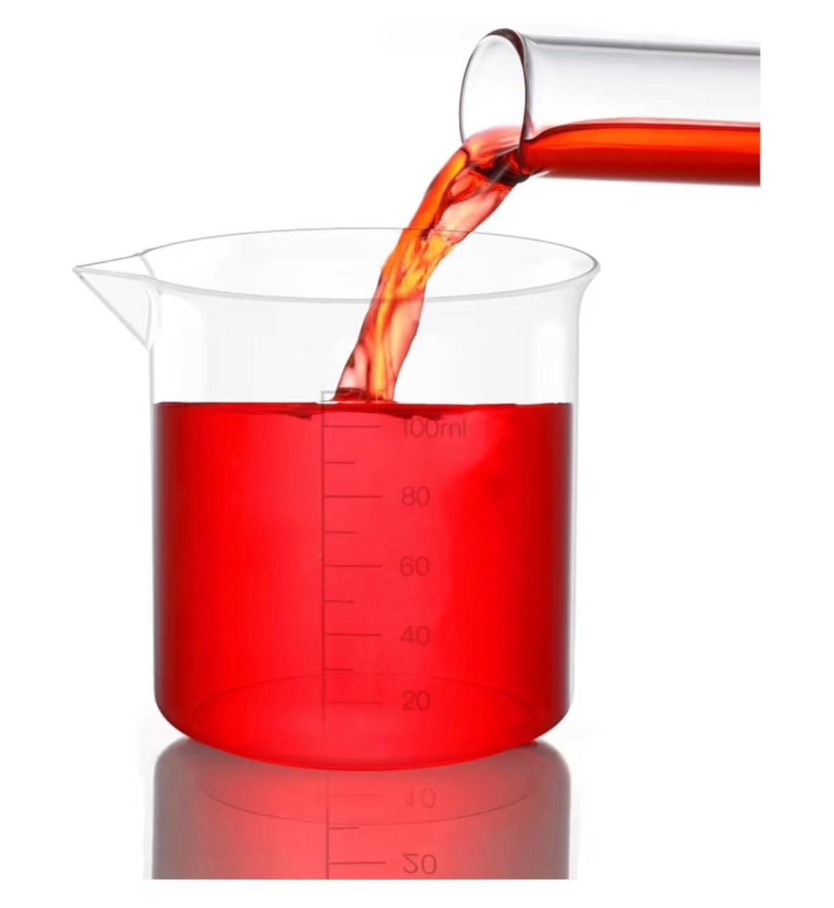 10 oz Transparent Lab Measuring Cup 300ml Plastic Beaker Cups for Sc12 PCS New