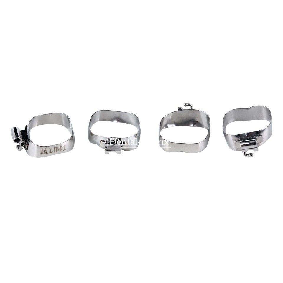Dental Orthodontic 1st Plain Molar Bands #29-44 Buccal Tubes Cleats Roth 022 018