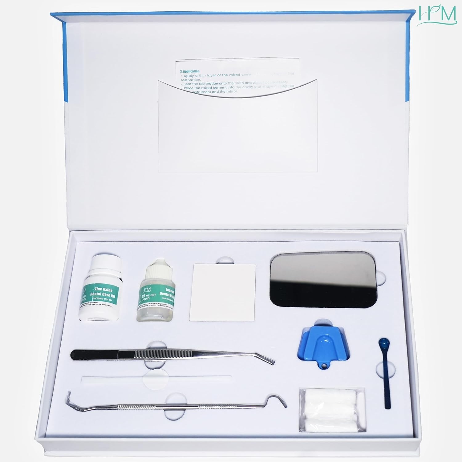 HM Zinc Oxide Eugenol Dental Cement Kit | Super Adhesive | Instant Tooth Repa…
