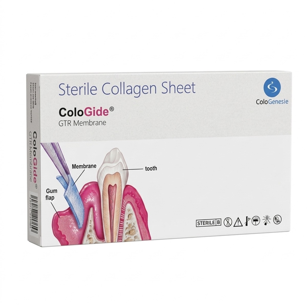 Cologenesis ColoGide GTR Membrane 10 x 15 MM COLO1015 – Pack Of 10