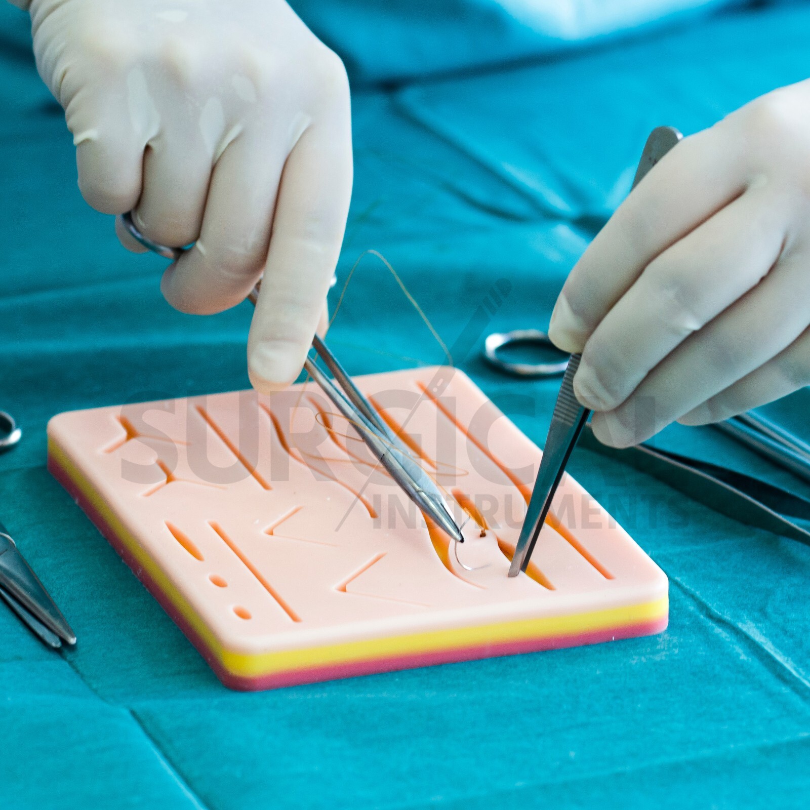 41 Piece Practice Suture Kit Set for Medical and Veterinary Student Training
