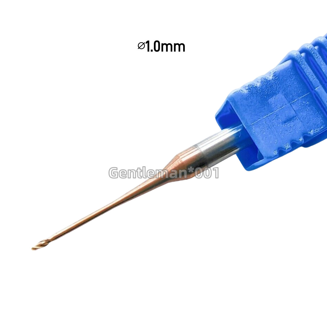 Dental Roland Milling Bur CAD CAM Burs Zirconia Cutting Uncoated φ2.0 φ1.0 φ0.6