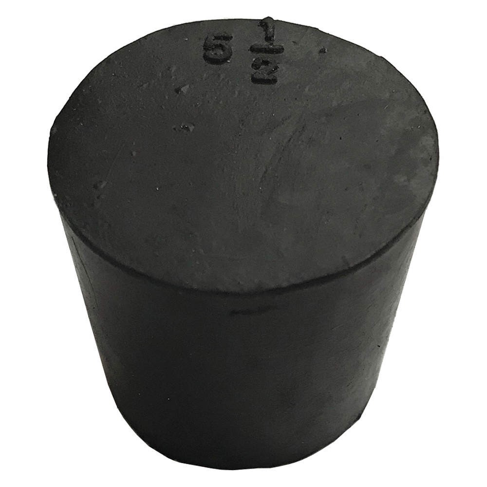 GRAINGER APPROVED RST5A-S Stopper,Sz 5.5,24 mm BDia,Black,0,PK21 9P905