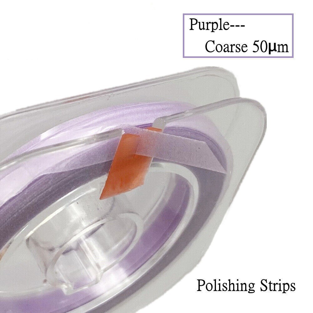 Dental Abrasive Strips Polyester Granding Strip Coarse/Medium/Fine Holder