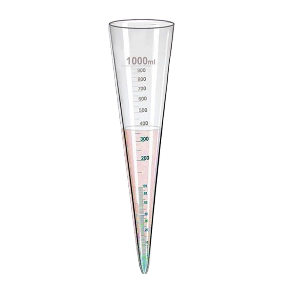 1000 Ml Imhoff Cone for Sedimentation & Biofloc Test | Water Testing C