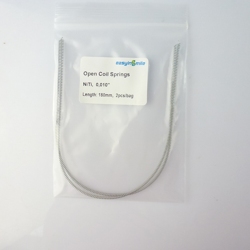 Easyinsmile Dental Orthodontic NITI Open Coil Spring 010/012 180mm 2Pcs/Pack