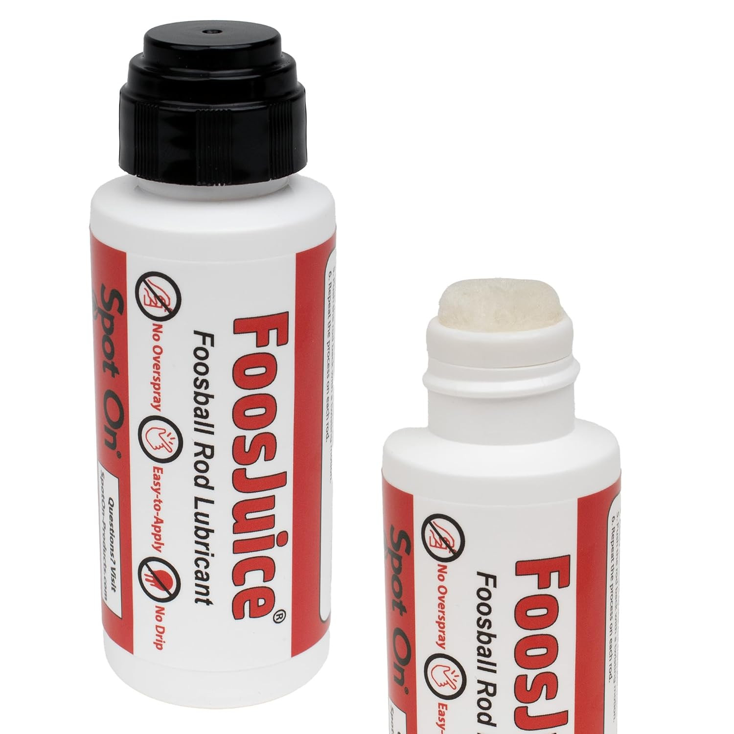 FoosJuice® Silicone Foosball Rod Lubricant with Dauber – USA Made