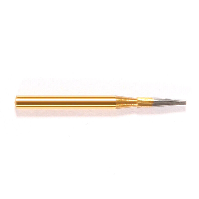 Dental Tungsten Carbide Gold Burs Trimming & Finishing & Polishing Flame FG7901