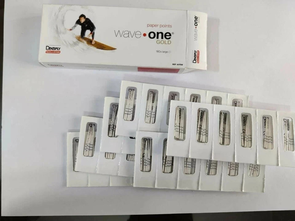 DentSply Sirona WaveOne Gold Absorbent Paper Points Dental Endodontic Wave One