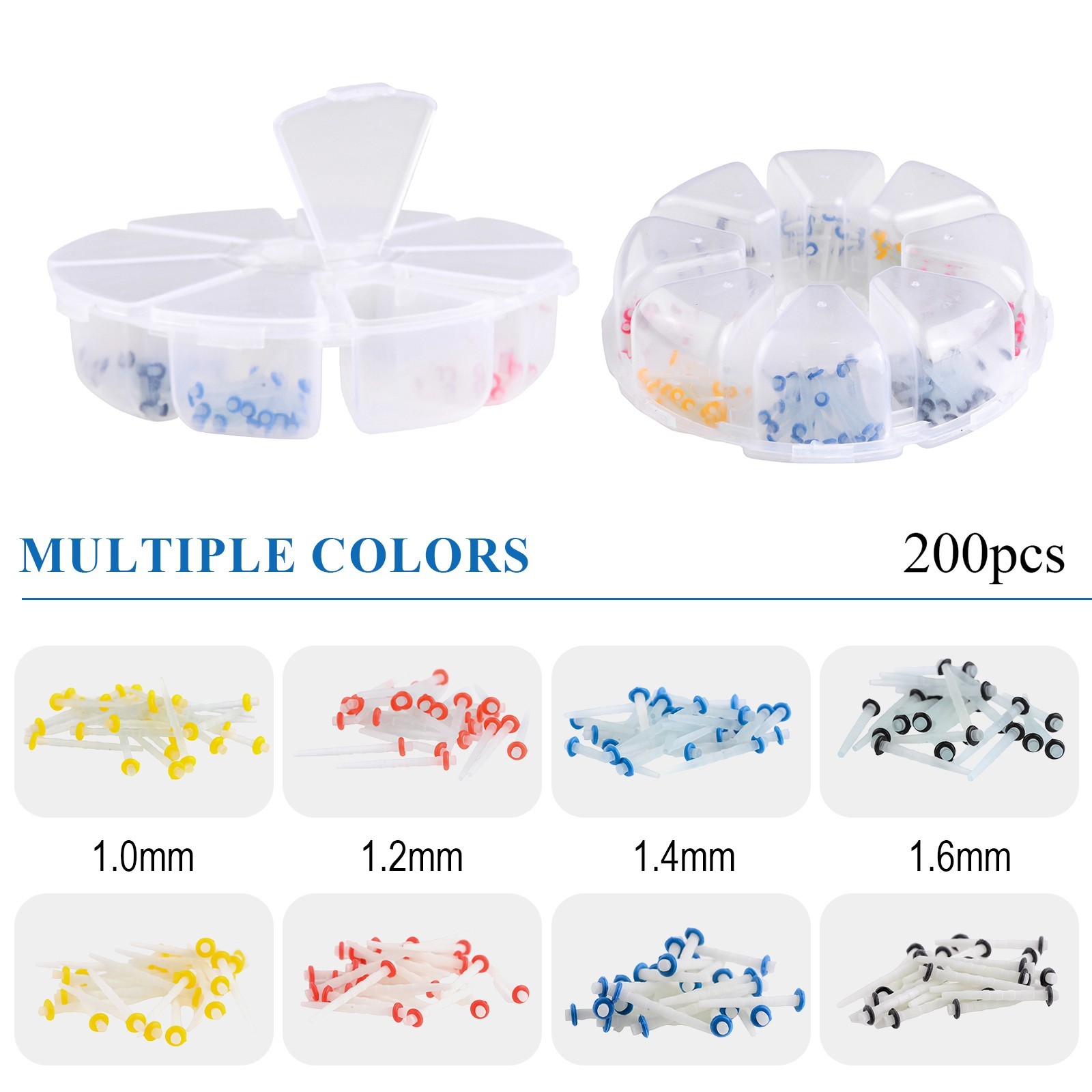Dental Straight Composite Fiber Post Kit Glass & Quartz 1.0 1.2 1.4 1.6mm USA