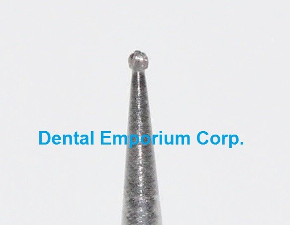 Dental Carbide Burs FG #1/4 Round for High Speed Handpiece Pack of 100