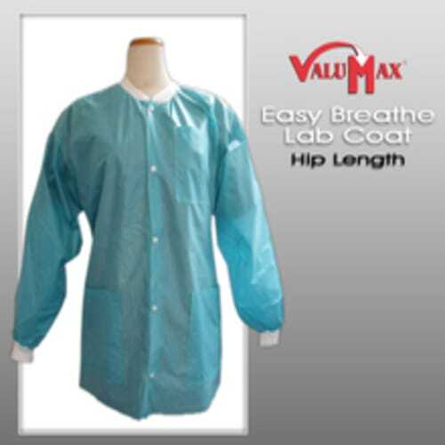 Easy-Breathe Jackets – Purple, Medium 10/Pk. Light-Weight, 3-Layer SMS