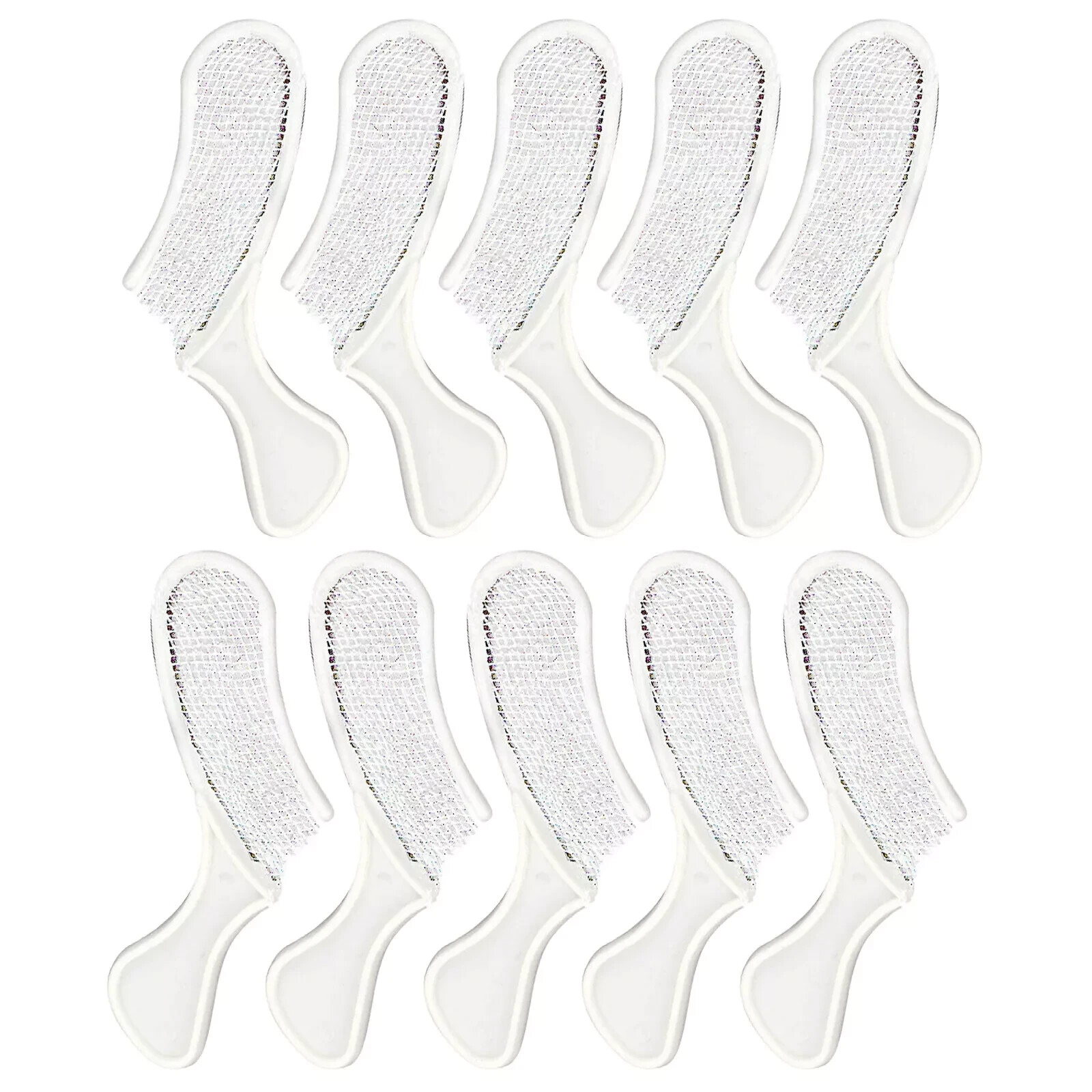 50x Disposable Dental Impression Triple Trays Sideless Posterior Bite Registrati