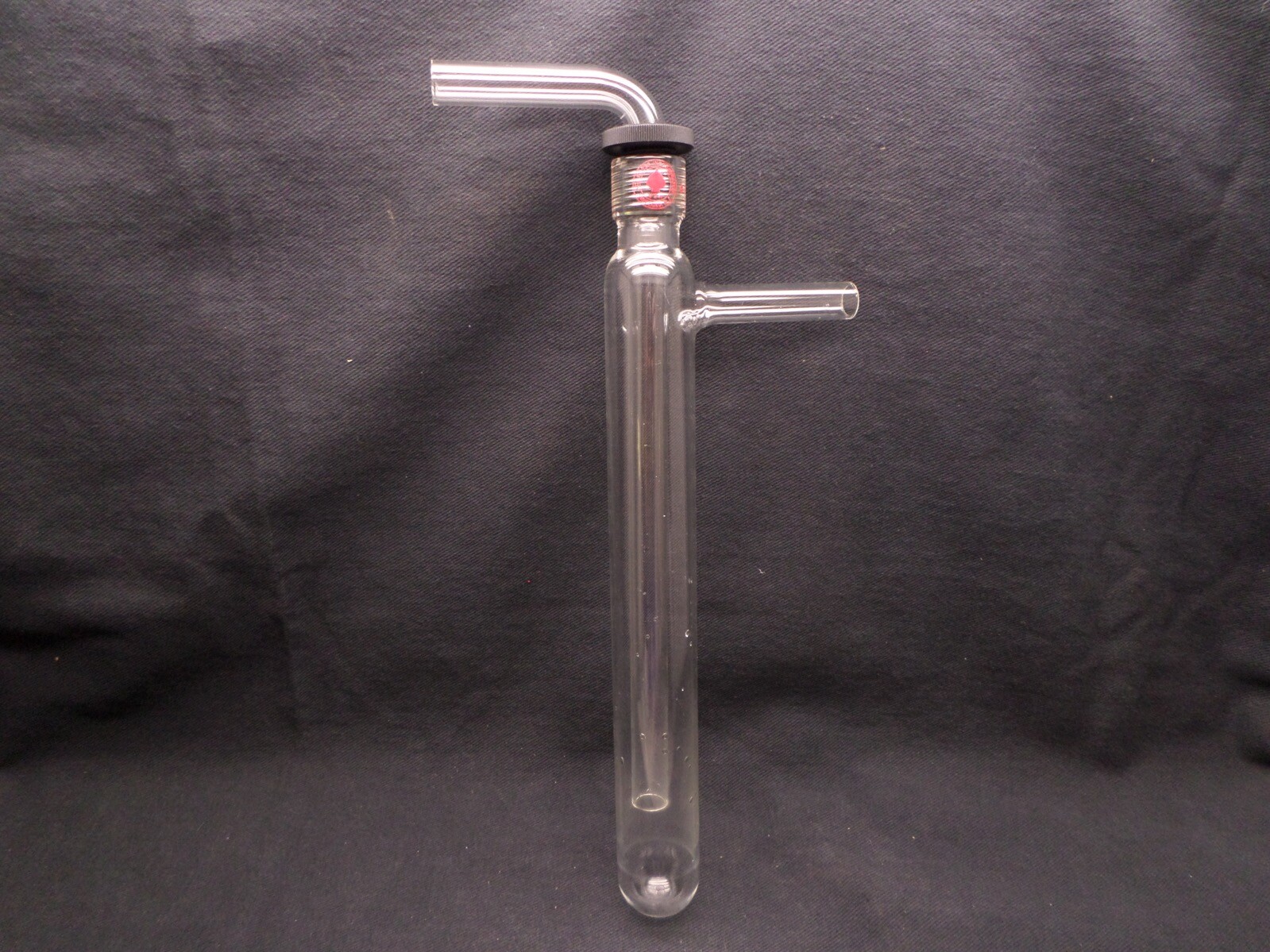 Ace Glass 32mm OD #15 Ace-Thred Vacuum Trap w/ 19mm OD Sidearm & Inner Tube 8746