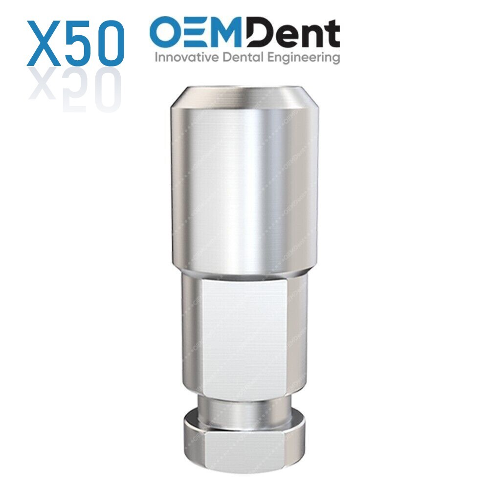 x50 Dental Analog Wide Platform – SGS® Int Hex 2.42mm Compatible