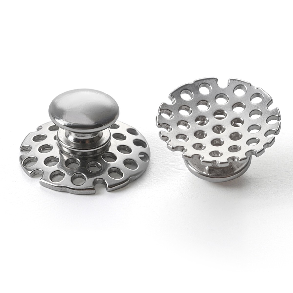 50pcs AZDENT Dental Orthodontic bondable Lingual Buttons Round Base With Hole