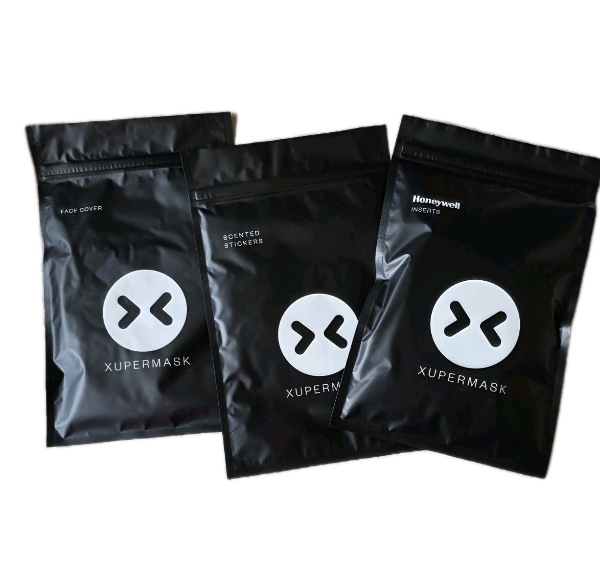Xupermask Collection 2022 Face Mask Kit Honeywell Filters Detachable Patches