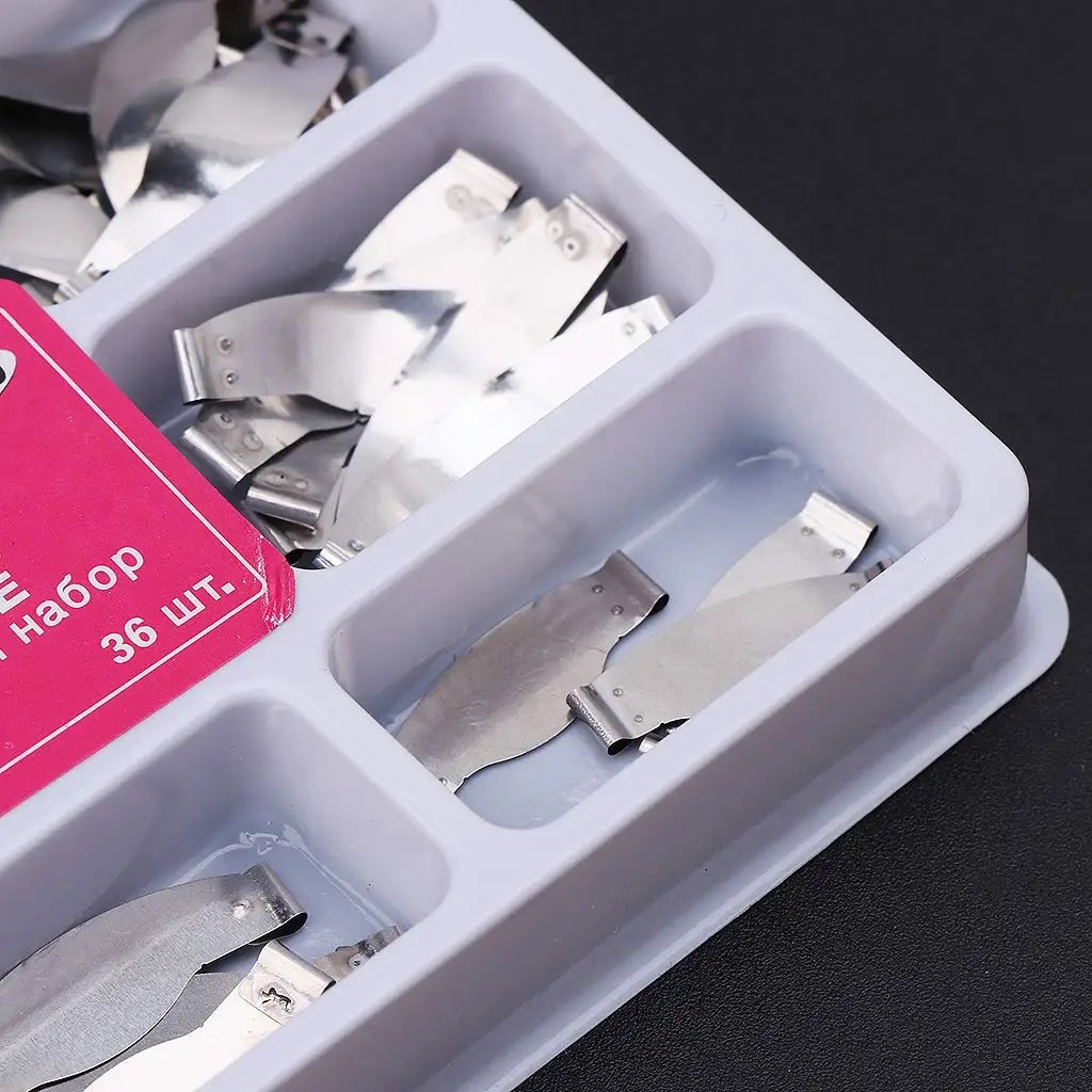 TOR VM Dental Saddle Metal Matrices Kit with Springclip Matrix Clip NO.1.330