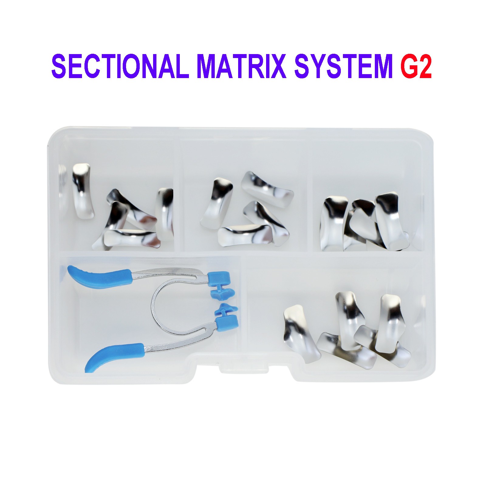Sectional Matrix System Bands 3D Fusion Professional Kits Garrison Palodent V3