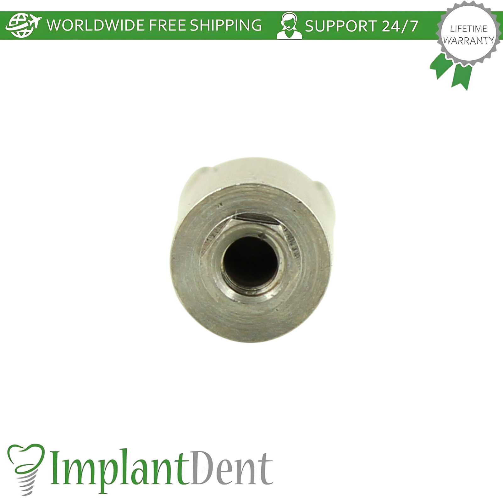 X5 Ø5.0mm Patform Dental Fixture Analog 3i Osseotite Compatible Replica Yellow