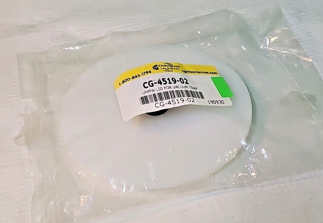 Chemglass CG-4519-02 Series CG-4519 UHMW Trap Lid