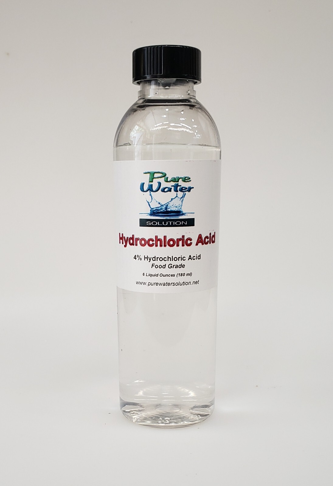 4% HCL Solution 6oz bottle