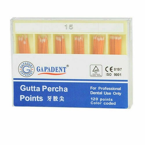 Dental Canal Obturating Gutta Percha/Absorbent Paper Points Taper 0.02/0.04/0.06