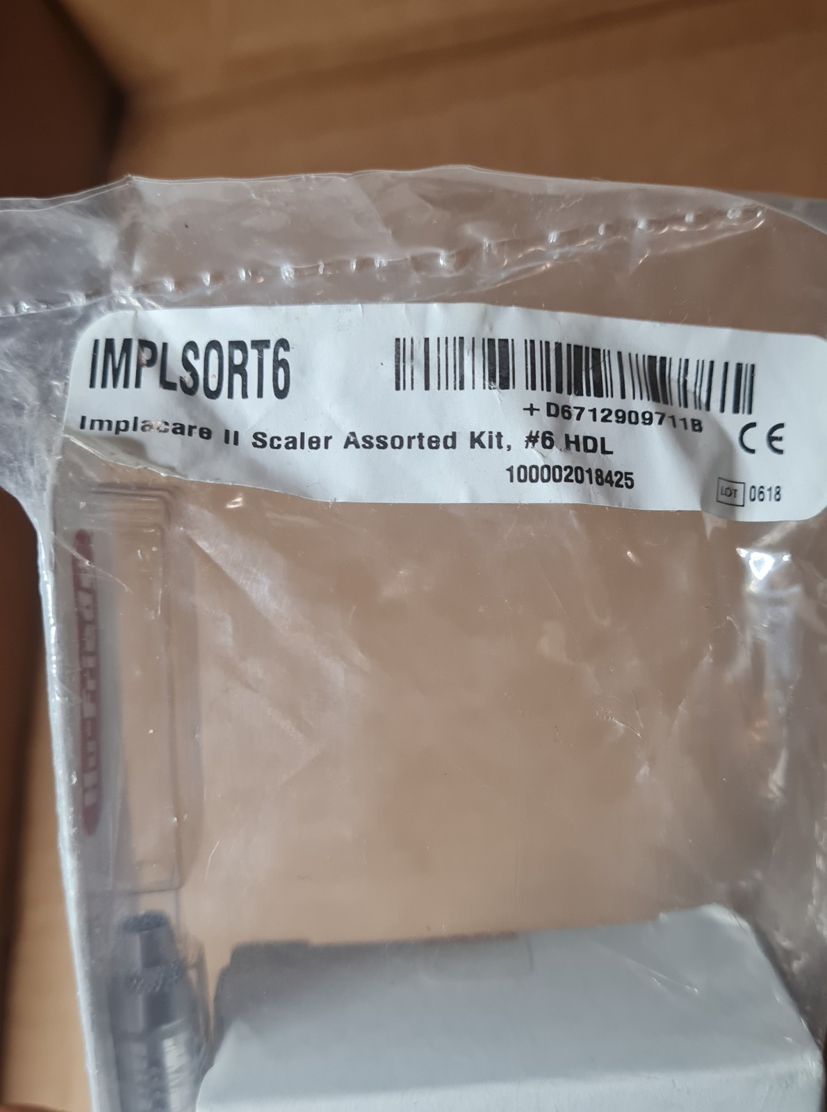 HU-FRIEDY Implacare II Assorted Tips With Handle | IMPLSORT6 New Sealed