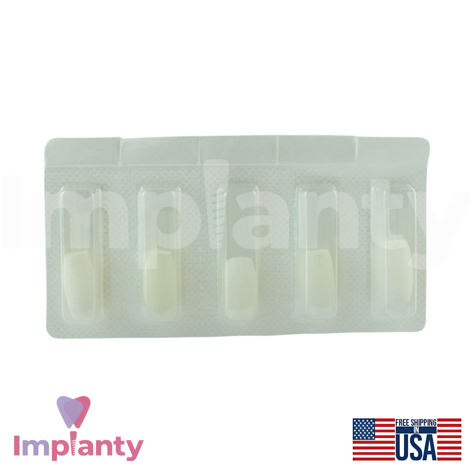 Dental HD Compressed Collagen Sponge Plug 10pcs Ø10.0mm Diameter Highly Purified