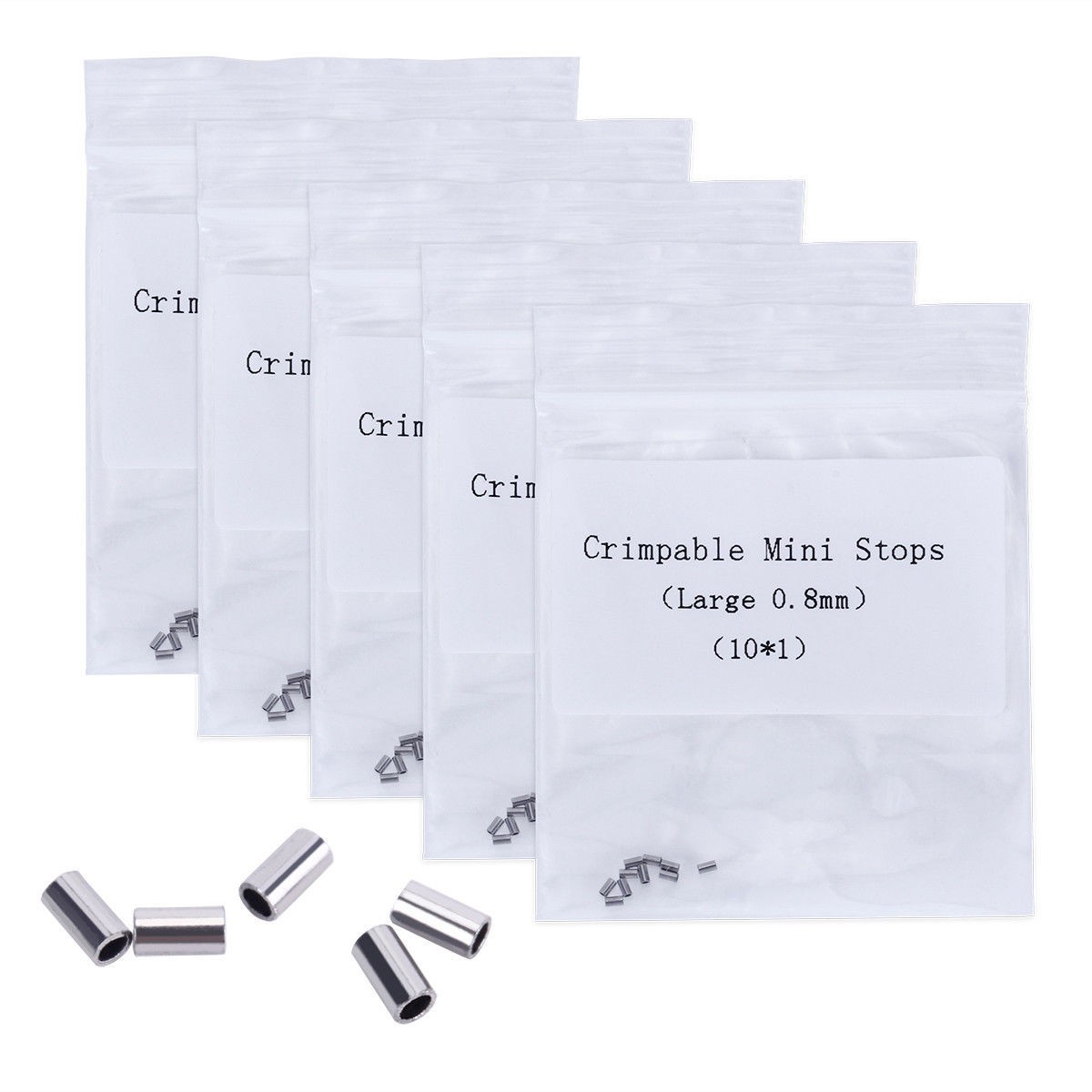10Pc/Pack Dental Ortho Lingual Button Bondable Crimpable Hook Tube Small / Large