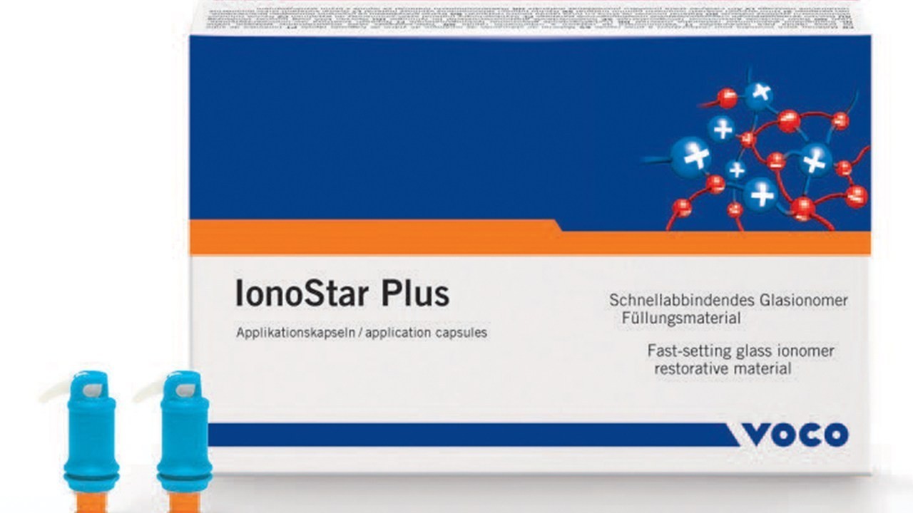 Voco IonoStar Plus Fast Setting Radiopaque Bulk Filling Material 50 Capsules