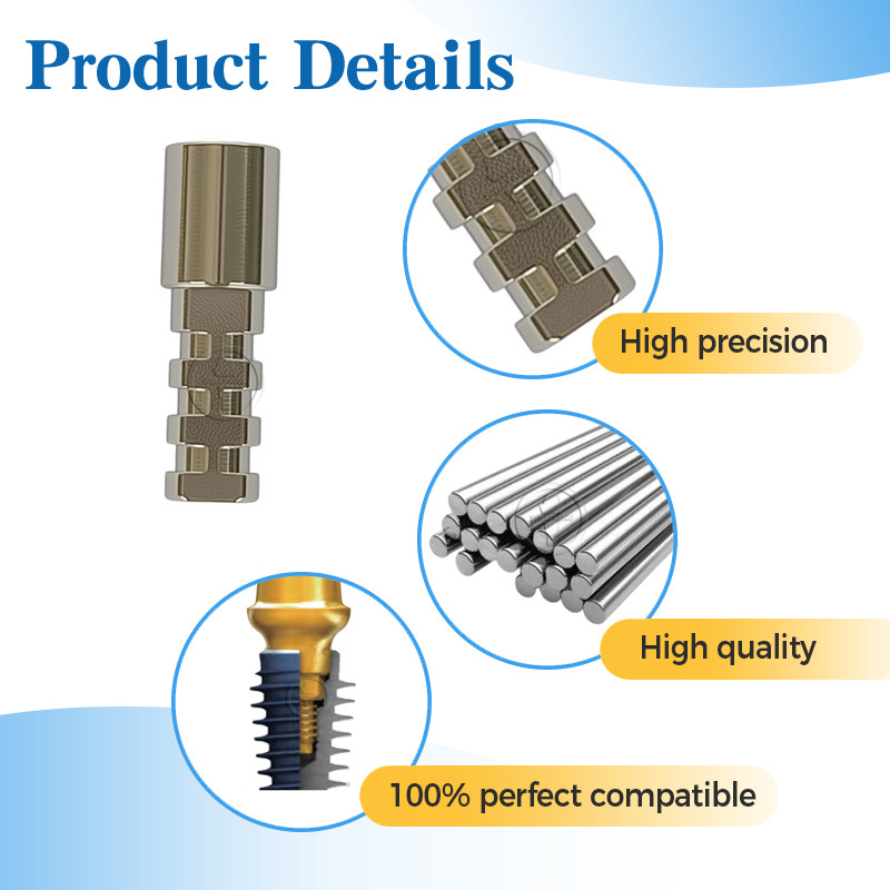 5 pcs Dental Lab analog replica compatible with Zimmer 3.5/5.7