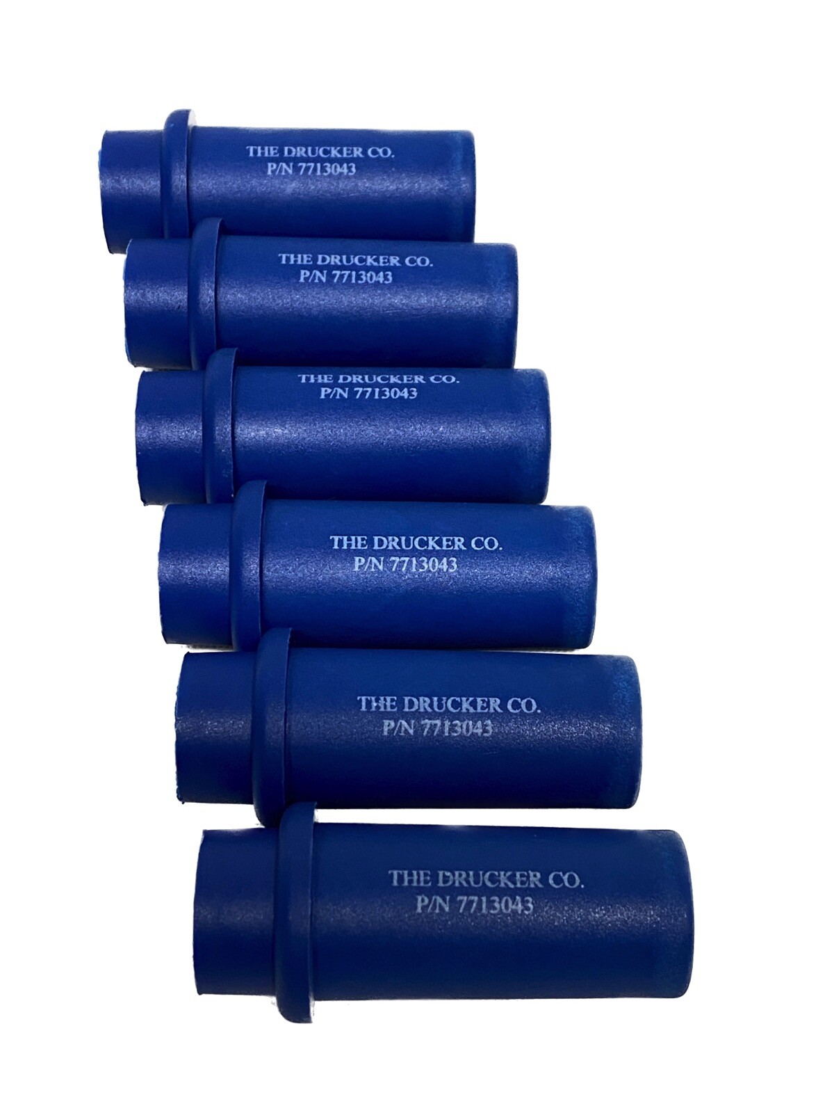 New (6/Pk) DRUCKER Centrifuge Tube Holders 75mm Use With 853VES 7713043
