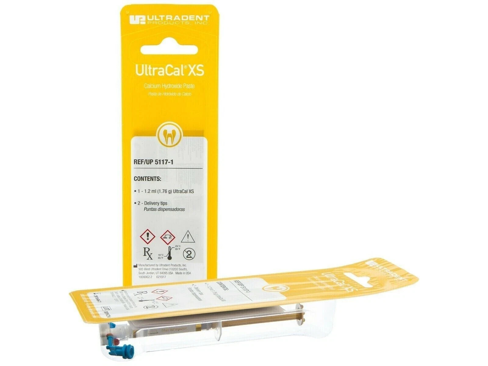 Ultradent UltraCal XS Aqueous & Radiopaque Calcium Hydroxide Paste (Free Ship)