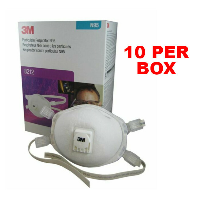 3M 8212 N95 Particulate Welding Respirator (10 Per Box) – BRAND NEW!!!