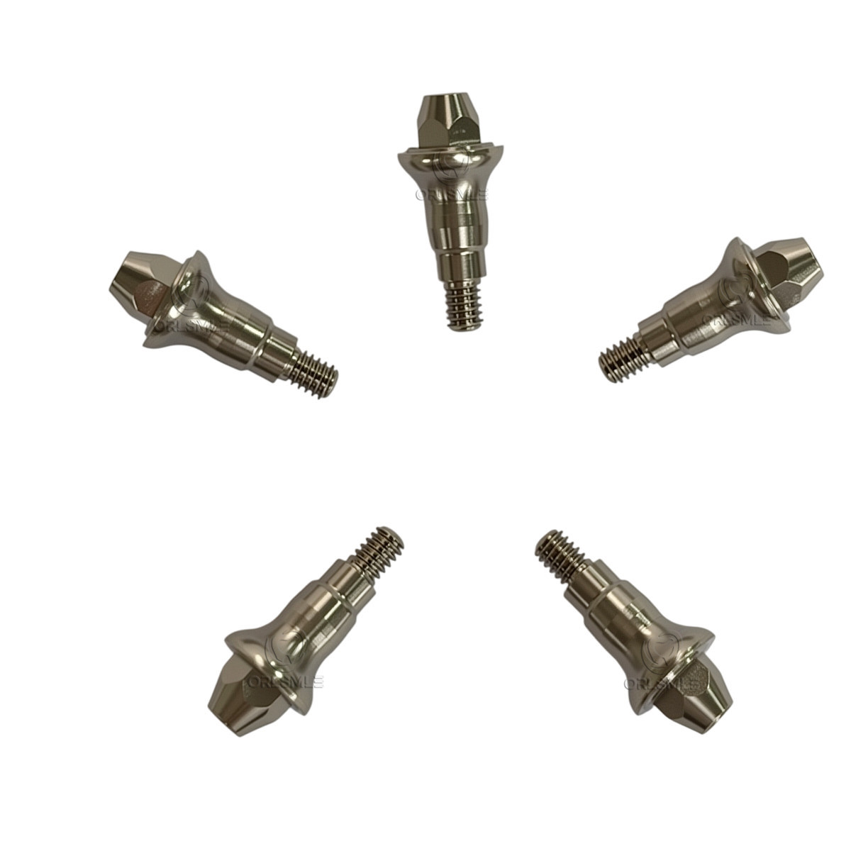 5 pcs Multi unit straight abutment fits to C-TECH platform D5.0