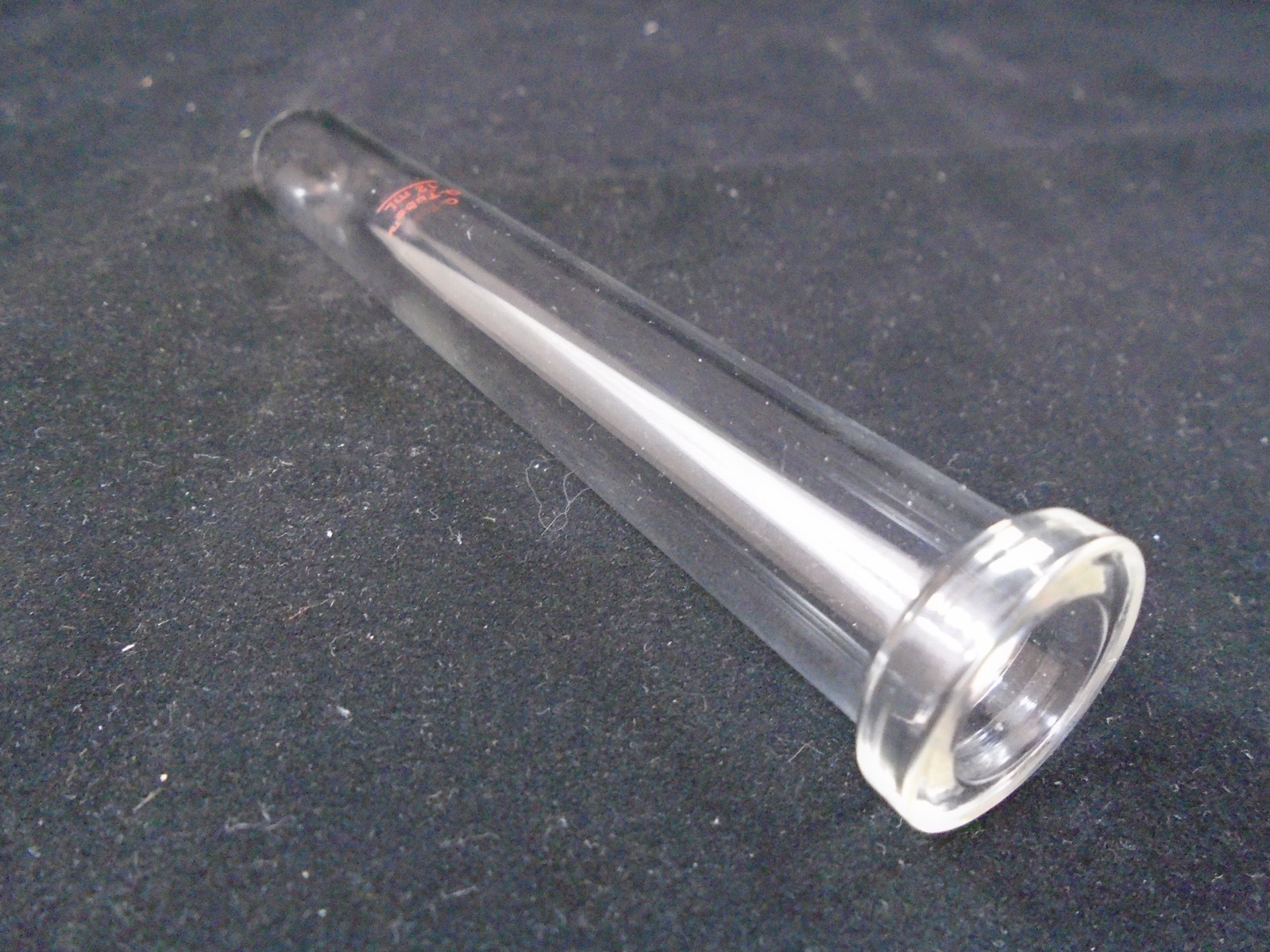 LAB TECH Glass 12mL Cylindrical Round Bottom Heavy Wall Pressure Q-Tube
