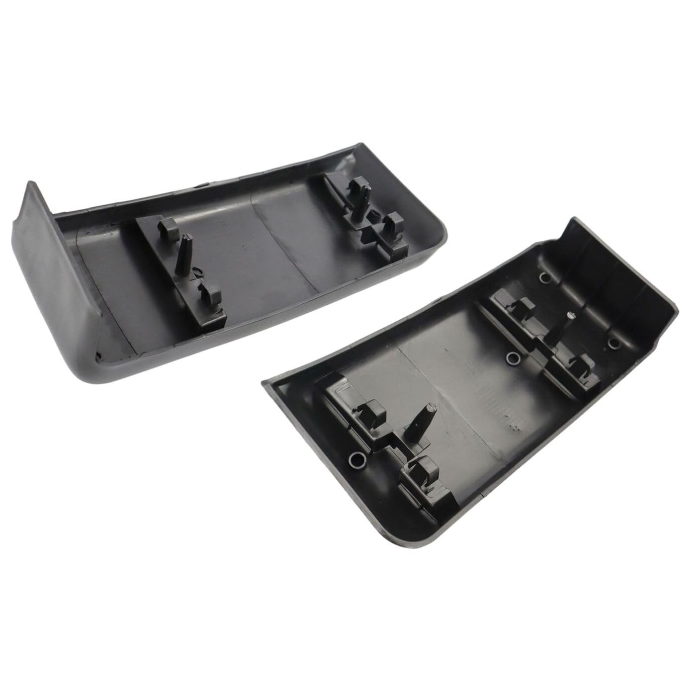 Pair Front Bumper Guards Pads Caps Black Textured 9L3Z17E810B for F150 2009-2014