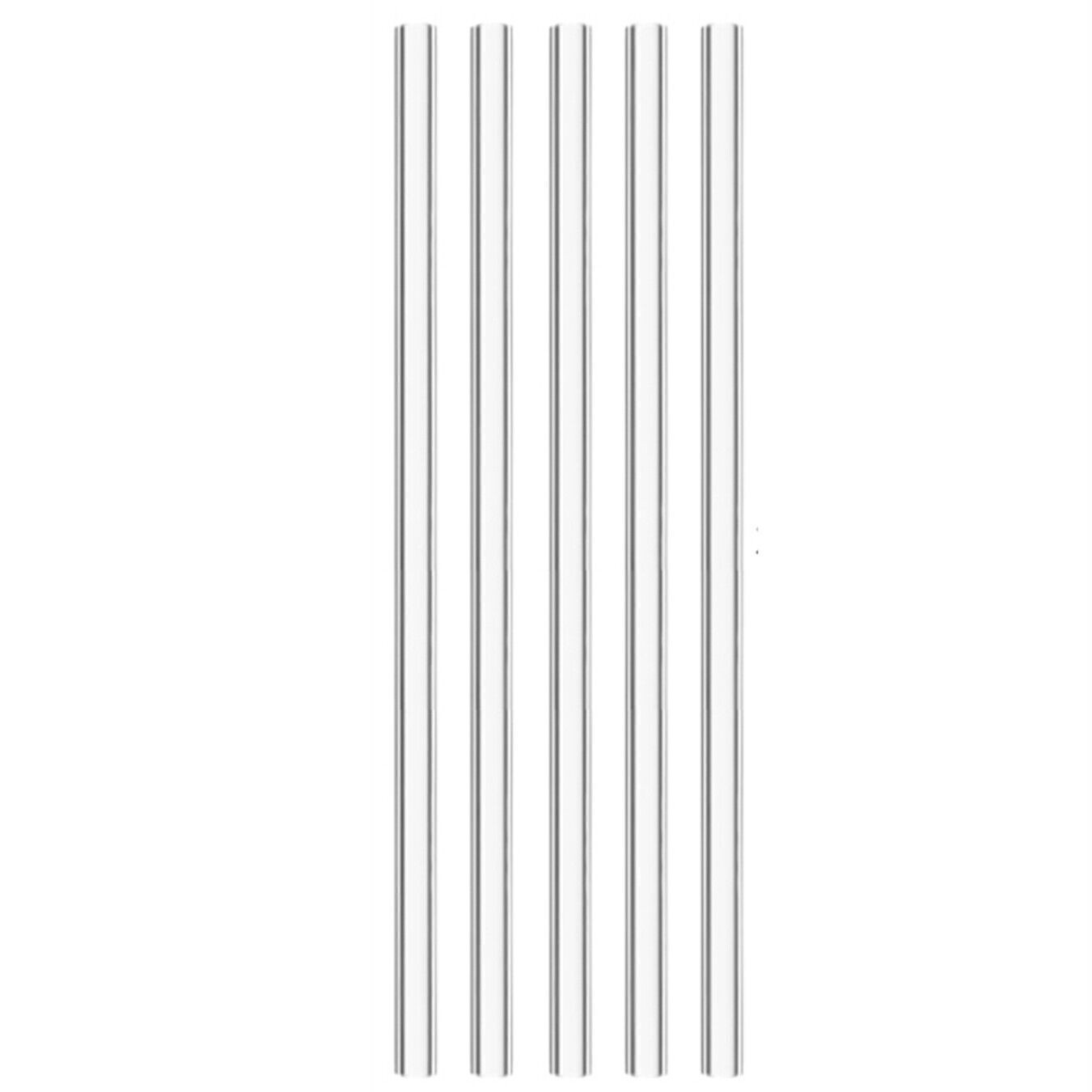 5PCS 500mm Quartz Glass Tube OD=12mm Thcik=1.0mm ID=10MM Made From Vycor Glasses