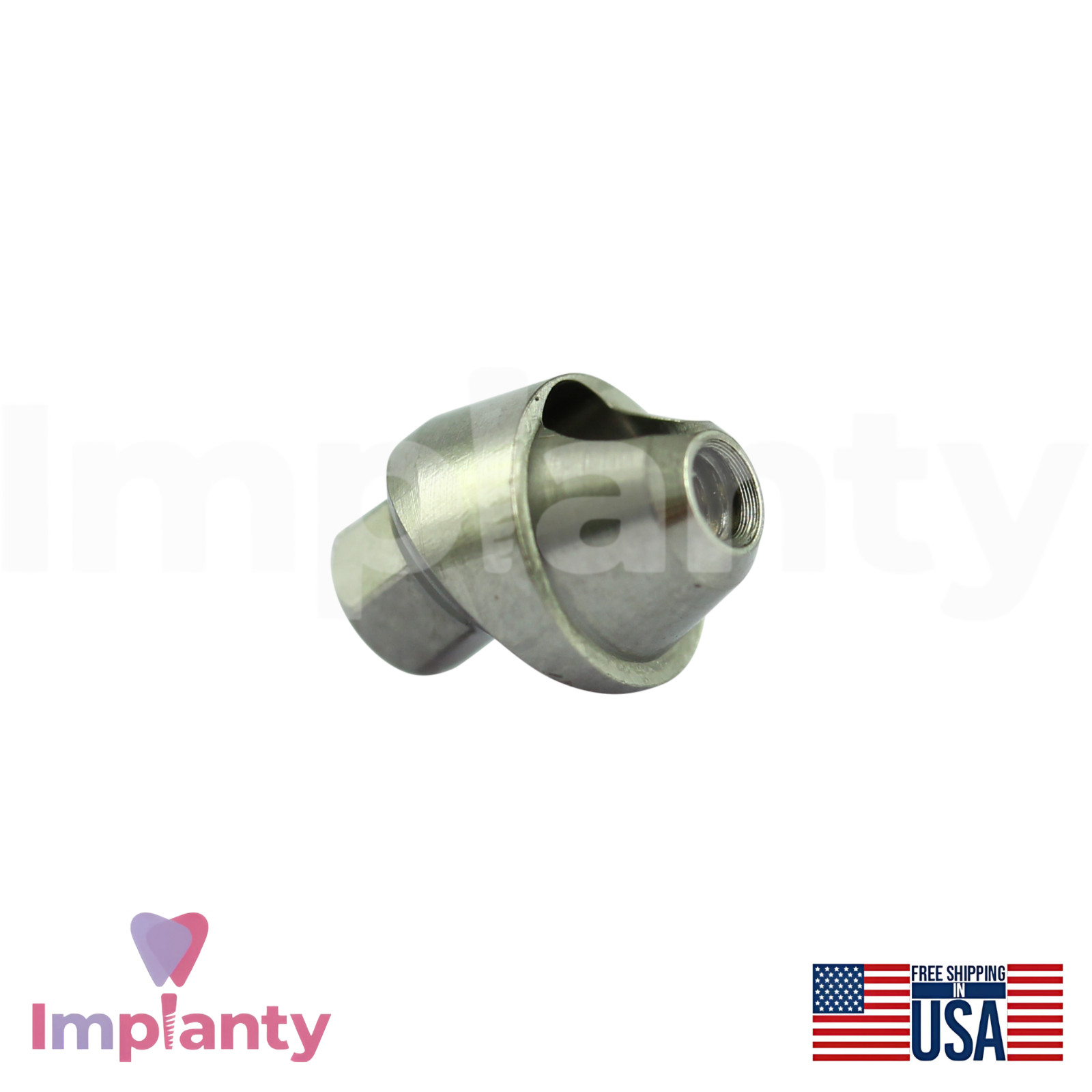 5x MIS Compatible Ø4.8mm Angulated Multi Unit Prosthetic SP 17° Int Hex 2.45mm