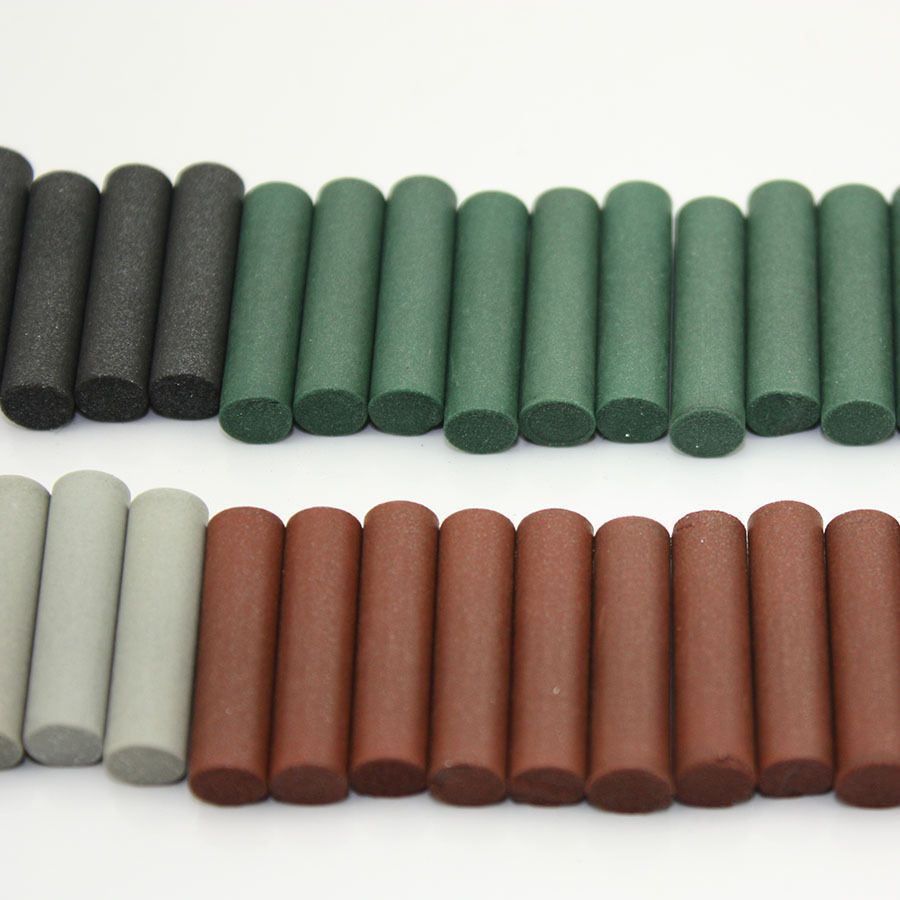 40 Pcs Silicone Rubber Points Polishing Pillar Wheels For Dental Jewelry Rotary