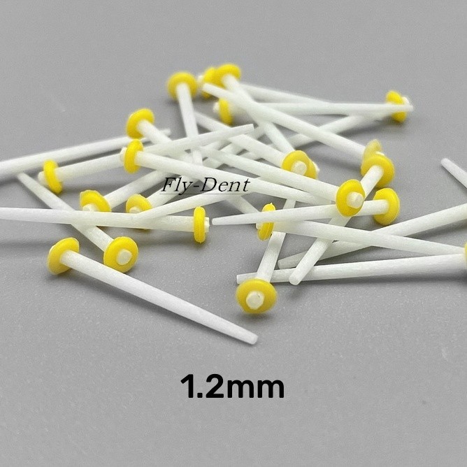 200pcs/box Dental Fiber Post Glass Straight Teeth Restorative 1.2/1.4/1.6/1.8mm