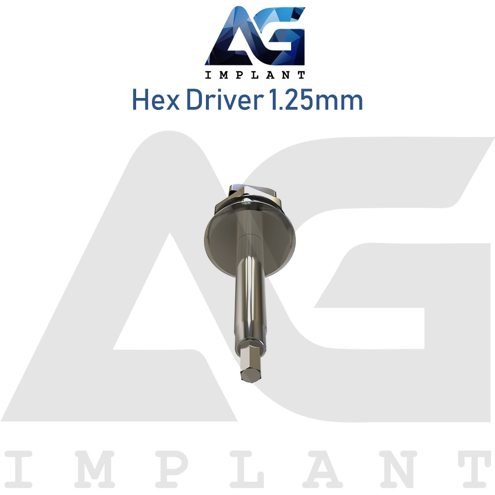 Hex Driver 1.25mm Manual Screwdriver Abutment Tool For Dental