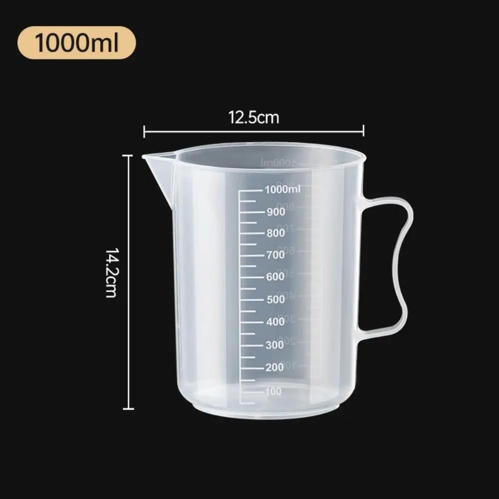 1000 ml Plastic Measuring Cup Thickened Food Grade Beaker With Scale