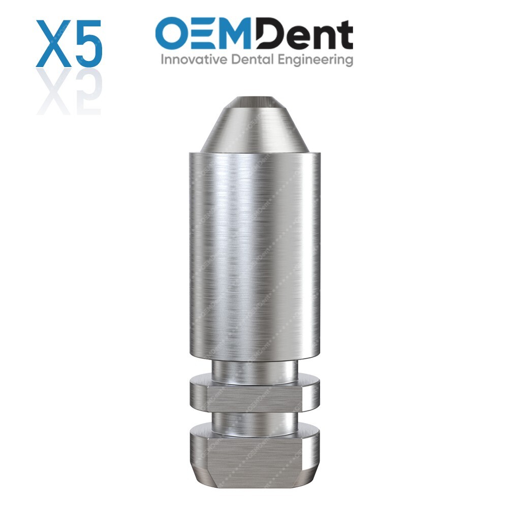 X5 RP Multi Unit Analog Ø4.8 Nobel Replace® Tri-Lobe Compatible Dental Replica