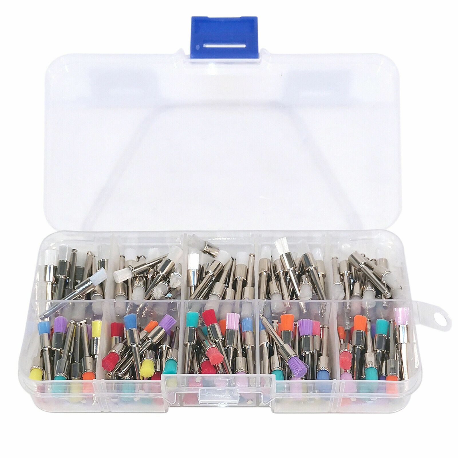 200PCS Mixed Types Dental Prophy Brush Brushes Polishing Polisher Cup Cups #1 u