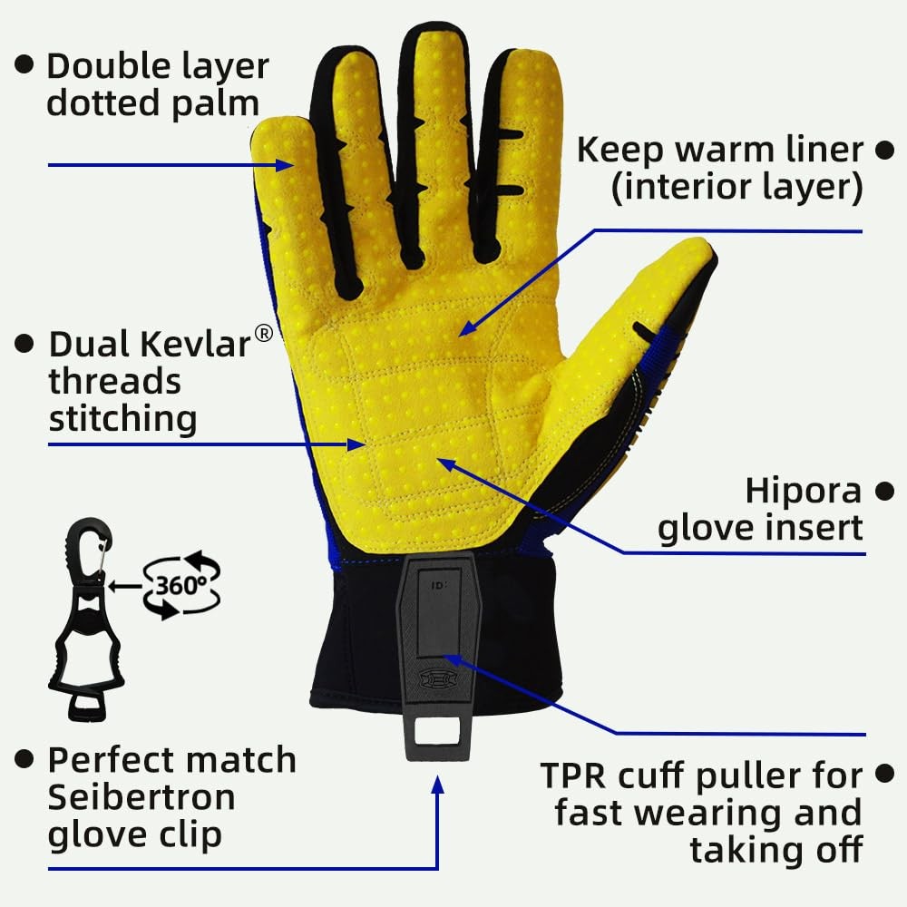 Seibertron High-Vis Sdxw Cold Weather Oil And Gas Waterproof Safety Working